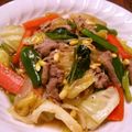 よよっち♪'s cooksnap of when they made ベジ♪彩りあざやかシャキッと野菜炒め.