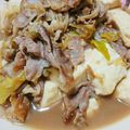 民～tami～'s cooksnap of when they made ご飯も進む簡単豚バラ肉豆腐.