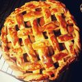 minomaro's cooksnap of when they made 簡単＊アップルパイ.