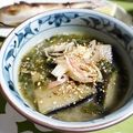 ＴＯＭＯＷＡＴ's cooksnap of when they made 茄子とあおさの生姜味噌汁.