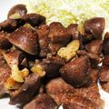 mainnieee's cooksnap of when they made ニンニク好き必見！砂ズリ炒め 簡単です！.