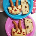どらど～ら's cooksnap of when they made うさぎのデコピザトースト.