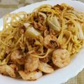 安芸の民's cooksnap of when they made キャベツナ(´Д`)パスタ.