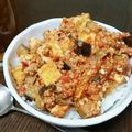 よおこ♪'s cooksnap of when they made 厚揚げとズッキーニのトマト丼.