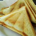 pantera824's cooksnap of when they made ミートボールとチーズのホットサンド.