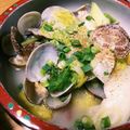 クック6C7BV4☆'s cooksnap of when they made 【10分】春♡アサリと白菜のバター酒蒸し.
