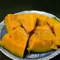 ウッピィ's cooksnap of when they made 砂糖と塩だけ♪シンプルなかぼちゃの煮物。.