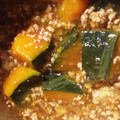 momomotan's cooksnap of when they made 絶品♪かぼちゃのとろ〜り☆そぼろあんかけ.