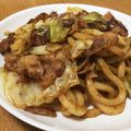 ゆっけの素's cooksnap of when they made 新発見〜♡簡単でやみつき！！焼きうどん♡.