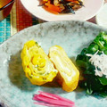 SP♪'s cooksnap of when they made 我が家の甘くて美味しい　だし巻き卵.