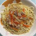 アプリコット梨音☆'s cooksnap of when they made 来客も絶賛⭐なのに簡単和風スープパスタ.