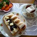 クレイプメートル's cooksnap of when they made ブルーベリートースト♚クリチ＋ヨーグルト.