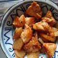 ☆しいたんママ☆'s cooksnap of when they made 大根と鶏肉のぱぱっと煮♪.