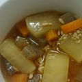 やまたんこまたん's cooksnap of when they made 大根　こんにゃく　鶏ひき肉の炒め煮.