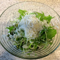 danpa's cooksnap of when they made さっぱり水菜と大根おろしのしらすサラダ.