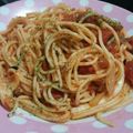 いぉりょぎさん's cooksnap of when they made 簡単ランチ！　イカのトマトソースパスタ♪.