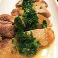 ぐららたん's cooksnap of when they made 簡単♬鶏もも肉の皮パリねぎ塩ソテー♫.