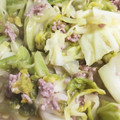 クックゥ！'s cooksnap of when they made 簡単！キャベツと挽肉の炒め蒸し.