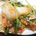 こじぴー's cooksnap of when they made 豆苗キムチ卵炒め.