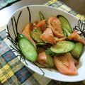 ププぞう's cooksnap of when they made トマト克服簡単サラダ☆.