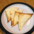 oimoim's cooksnap of when they made カリカリ☆チーズワンタン.