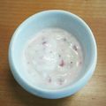 シナモシナモ's cooksnap of when they made いちごとバナナのヨーグルト☆離乳食中期☆.