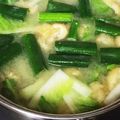 ルぴあ's cooksnap of when they made ☆白菜と青ネギのみそ汁☆.