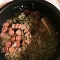 クック5K90WB☆'s cooksnap of when they made 炊飯器で★高菜とベーコンのピラフ.