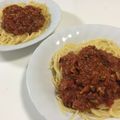 papikun's cooksnap of when they made ボロネーゼ（ミートソーススパゲッティ）.