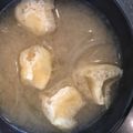 ルナＰボール's cooksnap of when they made かぶと油揚げの豆乳味噌汁。.