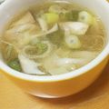 かおりんごぬ's cooksnap of when they made 簡単★餃子の皮でワンタンスープ.