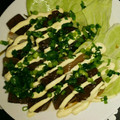 PICASSOママ's cooksnap of when they made 鶏と長ネギのテリマヨ.