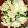 ウーピーズ's cooksnap of when they made ふわとろ♡豆腐とニラのあんかけご飯.