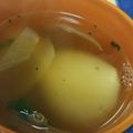 ねここfm's cooksnap of when they made 栄養満点☆新玉ねぎ丸ごとスープ.