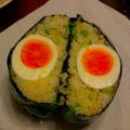 ちょびちろ's cooksnap of when they made ゆで卵おにぎり.