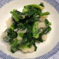 liarra's cooksnap of when they made かき菜（のらぼう菜）のおろしポン酢和え.