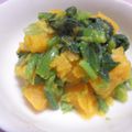 くずぴー's cooksnap of when they made 南瓜とほうれん草の酢味噌チーズ和え.