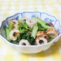 あ～ちゃんさ～ちゃん's cooksnap of when they made 青菜と竹輪のおかか醤油炒め.
