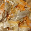 hrkwmaki's cooksnap of when they made 意外に美味しい！新玉ねぎと舞茸のナムル.