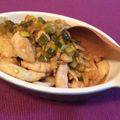 mari*'s cooksnap of when they made 鶏の胸肉さっぱりアジアン・ソースがけ.