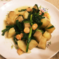 Anita♡'s cooksnap of when they made エビ・にら・じゃがの塩炒め♡.