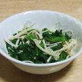 たぴねこ's cooksnap of when they made ●お鍋風？春菊とえのき茸ポン●.