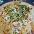 Nöööla♡'s cooksnap of when they made 簡単＊全卵と牛乳のカルボナーラ.