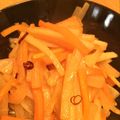 dandp's cooksnap of when they made 大根と人参のキンピラ(*^^*).