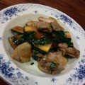 ましゅ８３'s cooksnap of when they made 鶏肉とかぼちゃのオイスター炒め.