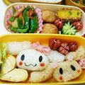 あみごっち's cooksnap of when they made 幼稚園お弁当★シナモロール キャラ弁.