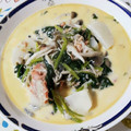 sara1213's cooksnap of when they made たっぷりほうれん草de鮭と蕪のクリーム煮.