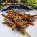 ジョングレ's cooksnap of when they made 味噌味きんぴらゴボウ.