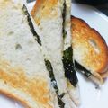 うたかた。's cooksnap of when they made 緑茶に良く合う！海苔醤油トースト.