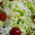 ソフトバブル's cooksnap of when they made 枝豆のわさびポテトサラダ.